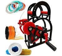 Hand-Cranked 3D Filament Winder for Efficient Material Management in 3D Printing