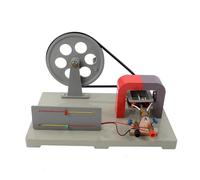Hand-cranked AC and DC Generator Model for Physics Education Demonstrations