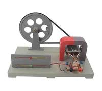 Hand Cranked AC/DC Generator for Labs Demonstration and Experimental Research, Teaching Tool for Doctor-Patient Communication