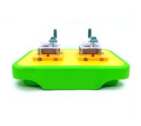 Hand-Cranked Generator Demonstrator Kit, Electromagnetic Induction Experiment for Energy Conversion, STEM Physics Teaching Aid