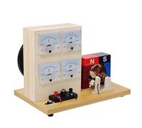 Hand Cranked Generator Model, AC/DC Activity Science Kit for Educational Demonstrations and Research, Motor Generator Experiment for Students and Learning