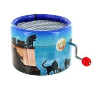 Hand-cranked Musical Box/Music Box Made of Cardboard on The Theme of The Cats on The Roofs with 18-Note Musical Mechanism - Swan Lake (P. I. Tchaikovsky)