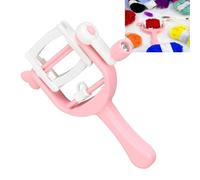 Hand-cranked Pom-pom Maker Ball Braider Tassel Maker Tassel Winder Tool Fluff Ball Bobble Needle Weave DIY Yarn Crochet Knitting Craft