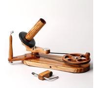 Hand-cranked Yarn Winder, Handcrafted Wooden Yarn Ball Winder with Base Slip Pad, Can Wind About 180 * 120mm, Adjustable Upright Design, Winding Yarn Without Tangles for Yarn Ball Winder