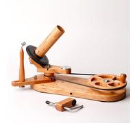 Hand-cranked Yarn Winder, Handcrafted Wooden Yarn Ball Winder with Base Slip Pad, Can Wind About 180 * 120mm, Adjustable Upright Design, Winding Yarn Without Tangles for Yarn Ball Winder