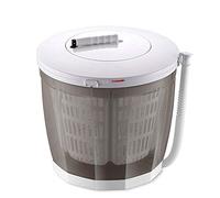Hand Cranking Mini Washer Portable Manual Washing Machine With Automatic Drain Dual Wash Cycles Compact Design Environmental Protection - Perfect For Small Spaces