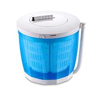 Hand Cranking Mini Washer Portable Manual Washing Machine With Automatic Drain Dual Wash Cycles Compact Design Environmental Protection - Perfect For Small Spaces
