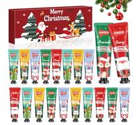 Hand Cream, 20x 30ml Christmas Hand Cream Gift Set, Hand Foot Day Night Cream Moisturizer, Deeply Hydrating, Small Gift Set for Women Christmas Birthday