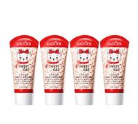 Hand Cream 60g x 4 Pcs Deeply Nourishing & Ultra-Hydrating Hand Cream for Dry Cracked Hands Daily Moisturising Hand Cream Gift for Women Girls