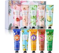 Hand Cream Gift Set,10 Hand Cream Lotion For Very Dry Hands, Moisturizing Handcream Natural Extracted Non-Greasy,Hand Cream Set For Travel,Gifts For Women,Christmas Birthday Pamper Gifts