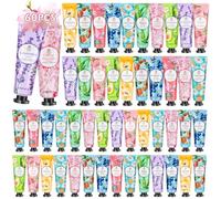 Hand Cream Gift Set, 60Pcs Natural Moisturising Soothing Hand Cream Gift for Extremely Dry Hands, Non-Greasy, Fast-Absorbing Hand Cream Gifts for Women Birthdays Christmas Mothers day