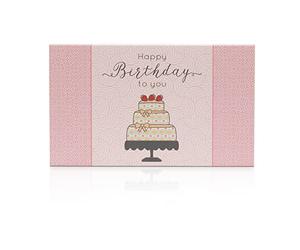 Hand Cream Gift Set - Beautiful Gift Box with Greetings For Labelling, Pack: 3 sets Hand Cream Travel Size - Happy Birthday. Ideal Small Gift