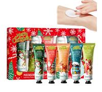 Hand Cream Gift Set Christmas Gifts for Her, Daily Moisturising Hand Cream Set, Deeply Hydrating & Nourishing Mini Hand Foot Cream Day Night Moisturizer for Winter Rough Dry Hands