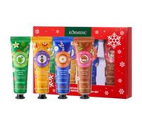 Hand Cream Gift Sets for Women 30ml x 4 Hand Moisturiser Lotion Set for Everyday Skin Care, Non-Greasy, Friendly, Tube, 4 Fragrances, Pocket and Travel Size, Christmas Beauty Gift for Her