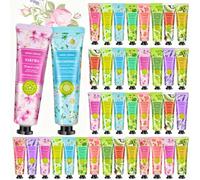 Hand Cream Set 40 Pcs, Mini Hand Cream For Dry Cracked Hands, Travel Size Hand Lotion, Gift Sets For Women, Birthday, Mother'S Day, Christmas, Gifts For Valentine,Colleague, Teacher
