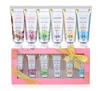 Hand Cream Set-Spa Luxetique Hand Cream 6x30ml Shea Butter Hand Moisturiser, Mini Hand Cream for Very Dry Hands with Vitamin E,Natural Aloe Valentine's Day Mothers Day Gifts for Women Christmas