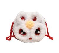 Hand Crochet Bag, Bag for - Crochet Handbags Hand Woven Crochet Handbags for - Tiger Shape Knitted Purse Bag for Girls Boys, b, Se référer à la description