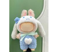 Hand-Crocheted Haute Couture Version, Labu Generation Three Generations 17cm Heart Macaron Vinyl face Change for (Yugui Dog)