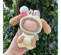 Hand-Crocheted Haute Couture Version, Labu Generation Three Generations 17cm Heart Macaron Vinyl face Change for (Pie Cake)