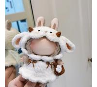 Hand-Crocheted Haute Couture Version, Labu Generation Three Generations 17cm Heart Macaron Vinyl face Change for (Sheep baa baa)