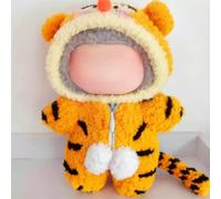 Hand-Crocheted Haute Couture Version, Labu Generation Three Generations 17cm Heart Macaron Vinyl face Change for (Tigger)