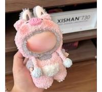 Hand-Crocheted Haute Couture Version, Labu Generation Three Generations 17cm Heart Macaron Vinyl face Change for (Piggy)