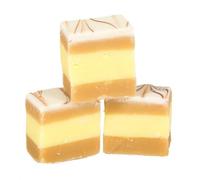 Hand Cut | Gourmet & Luxury Creamy Confectionery | 2kg Bulk Bag | Assorted Flavours (Fudge Factory Vanilla Custard Nougat 2Kg)