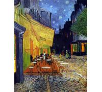 Hand-cut Wooden Puzzle - Le Café Le Soir, Van Gogh