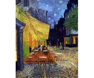 Hand-cut Wooden Puzzle - Le Café Le Soir, Van Gogh