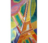 Hand-cut Wooden Puzzle - Tour Eiffel, Robert Delaunay