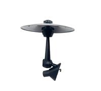 Hand Cymbals 1PC Car Vent Drum Cymbals Mini Crash Hand Shooting Cymbal Air Musical Instrument(Silver)