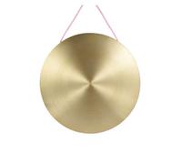 Hand Cymbals 22/30 cm Hand Gong Cymbals Brass Copper Percussion Instrument with Round Play Hammer