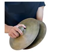 Hand Cymbals 27-33CM Bronze Cymbal Percussion Cymbals Handheld Professional Performance Istruments(Bronze-30CM)