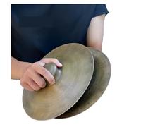 Hand Cymbals 27-33CM Bronze Cymbal Percussion Cymbals Handheld Professional Performance Istruments(Bronze-33CM)