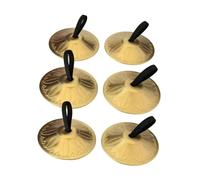 Hand Cymbals Belly Dance Finger Cymbals Hand Stage Performance Show 5cm Portable Elastic Strap Equipment Zills