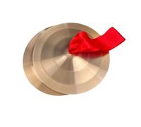 Hand Cymbals Hand Cymbals Professional Alloy Copper Percussion Instrument Dance Cymbal Set for Party Band(15cm)