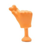 Hand Decor Handmade Statue - 3D Trembling Car Decor for Men - Gesture Statue Helmet Sticker Ornaments Model for Men and Women Motorcycle Accessories A