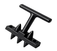 Hand Dibber Garden Tool | Ergonomic T-Handle Hole Making Gadget - Garden Dibber with Depth Markers | for Raised Beds Yard Balcony Vegetable Row Gardeners Enthusiasts Beginners