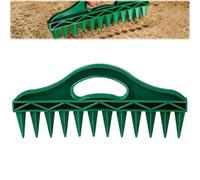 Hand Dibber, Seeding Hole Punch, Sowing Seeds Dispenser, Seed Planter Tool for Small Seeds, Handheld Seed Planter Tool Seed Dibber, 12 Holes Seedlings Dibber, Multifunctional Dibbler Gardening Tool