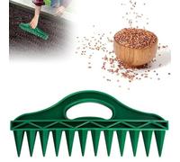 Hand Dibber Seeding Hole Punch Sowing Seeds Dispenser, Seed Planter Tool for Small Seeds, Handheld Soil Seeding Punch for Efficient Planting Seeds