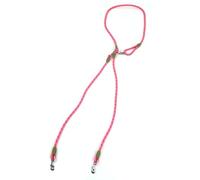 Hand dog necklace, reflective adjustable for medium or large dog, nylon lanyard for walking and dressage for daily walking or jogging (B)