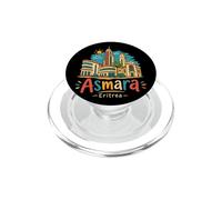 Hand Drawn Asmara Eritrea Travel Souvenir Landmark Gift PopSockets PopGrip for MagSafe