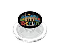 Hand Drawn Berlin Germany Travel Souvenir Landmark Gift PopSockets PopGrip for MagSafe