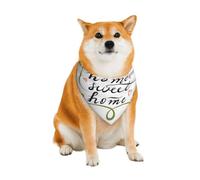 Hand Drawn Chickens Pattern Dog Bandanas, Comfortable Cotton Triangle Bibs Scarfs for Dogs Or Cats, Cute Pet Kerchief for Small Medium Large Dogs-Large