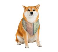 Hand Drawn Chickens Pattern Dog Bandanas, Comfortable Cotton Triangle Bibs Scarfs for Dogs Or Cats, Cute Pet Kerchief for Small Medium Large Dogs-Large