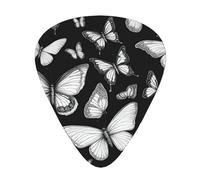 Hand Drawn Color Butterfly 1 Print12 Professional Guitar Tuner For Guitar, Bass, & Chromatic Tuning Modes
