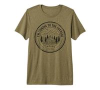 Hand-Drawn Coming Cottage Canada Estd. 2025 Retro Vintage Premium T-Shirt