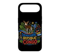 Hand Drawn DR Congo Travel Souvenir Landmark Gift Case for iPhone Air