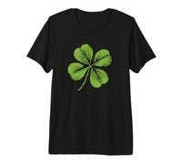 Hand Drawn Four Leaf Clover Premium T-Shirt