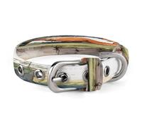 Hand Drawn Fox Pet Collar, Adjustable Dog Collars with Buckle Stainless Steel D-Ring, Comfortable Collar for Small Medium Dogs and Cats